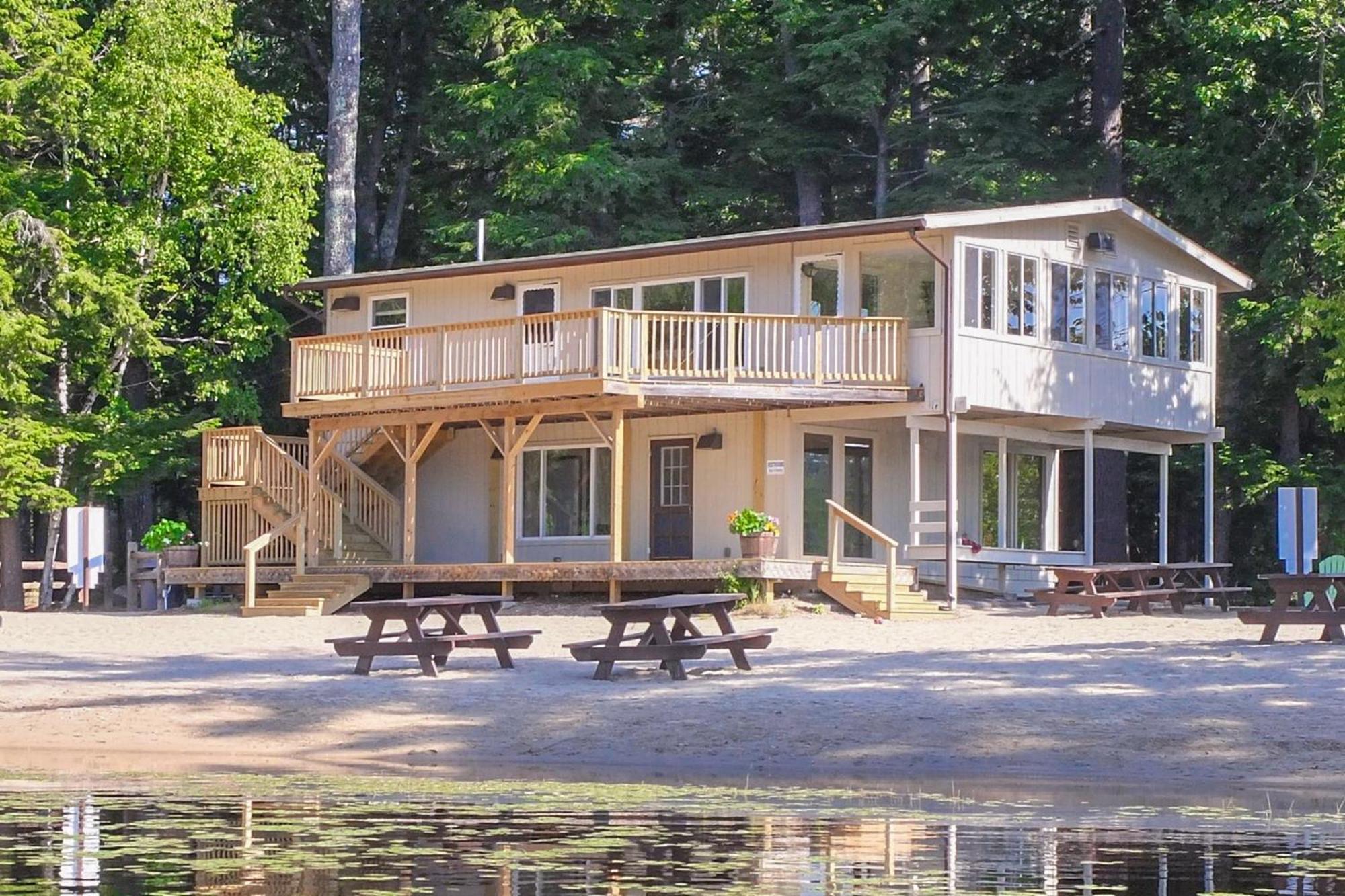 Villa Moose Pond Retreat Bridgton Exterior foto